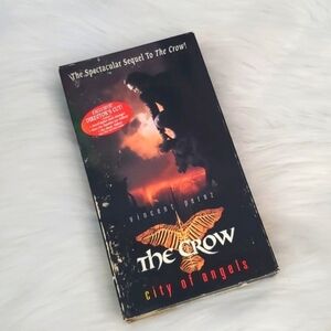 Vintage 90s 1996 Halloween The Crow City of Angels VHS Cassette Tape Movie